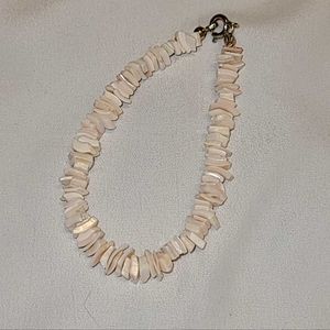 Shell bracelet light pink